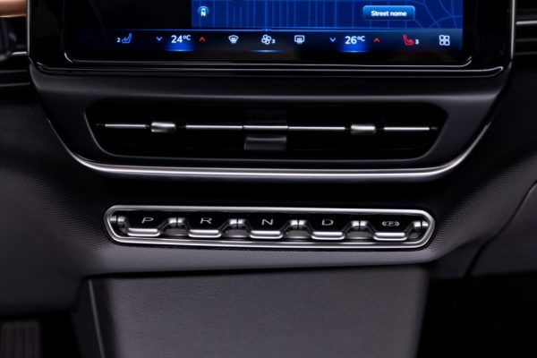 Nội Thất Vinfast VF6 - Phím chuyển số Vinfast VF6 được thiết kế mới lạ