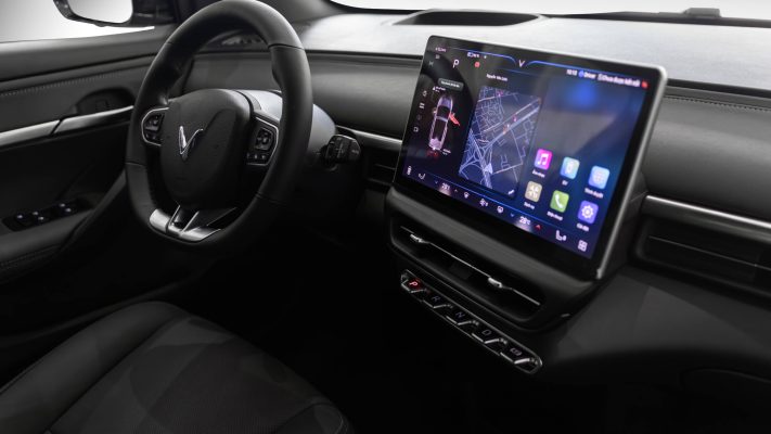 Nội Thất Vinfast VF6 - khoang nội thất phía người ngồi lái